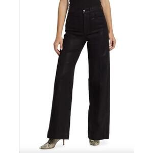 Joe's The Mia High rise Wide Leg Black Jeans Women's Size 30